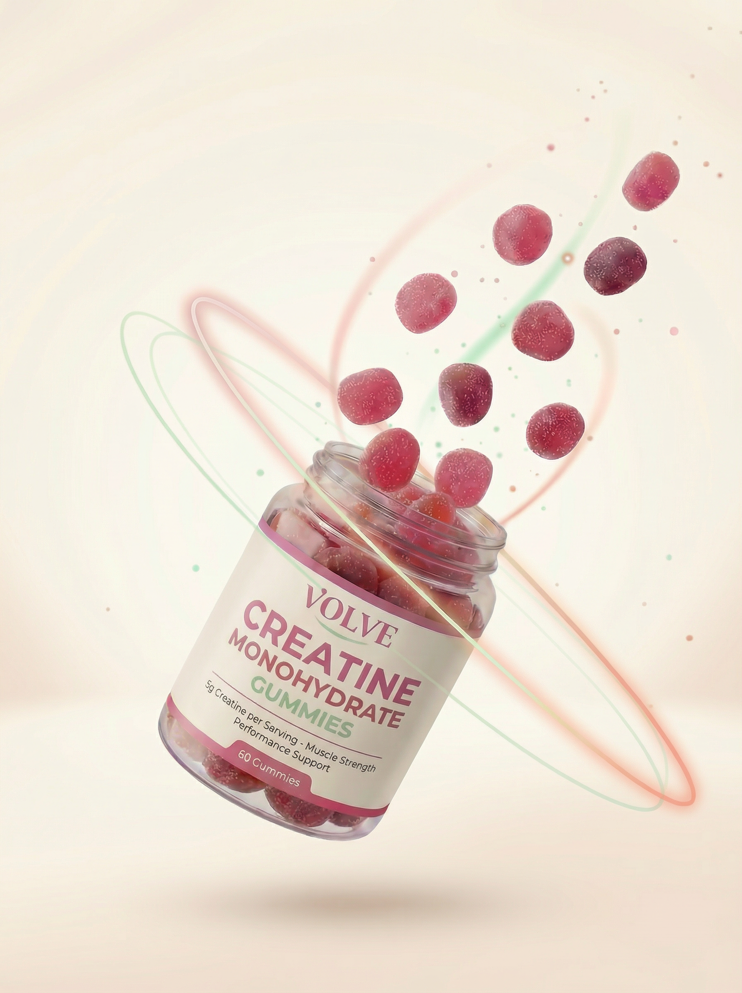 Creatine Monohydrate Gummies – Mixed Berry Flavour